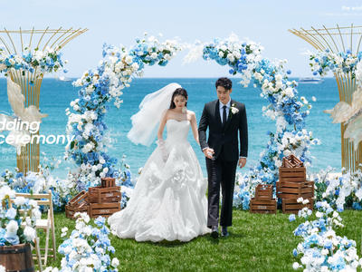 目的地婚礼-海岛草坪婚礼